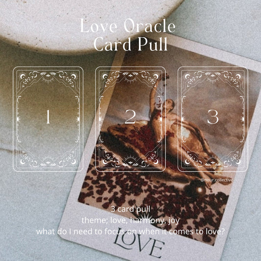 Love Oracle Card Pull