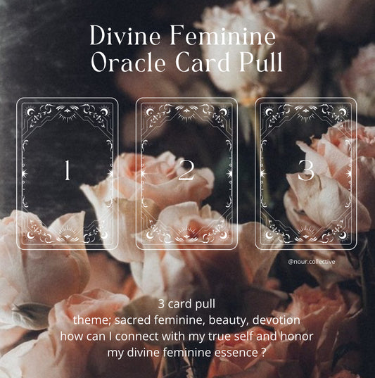 Divine Feminine Oracle Card Pull